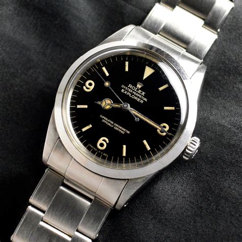 vintage rolex explorer 1016|rolex explorer 1016 used.